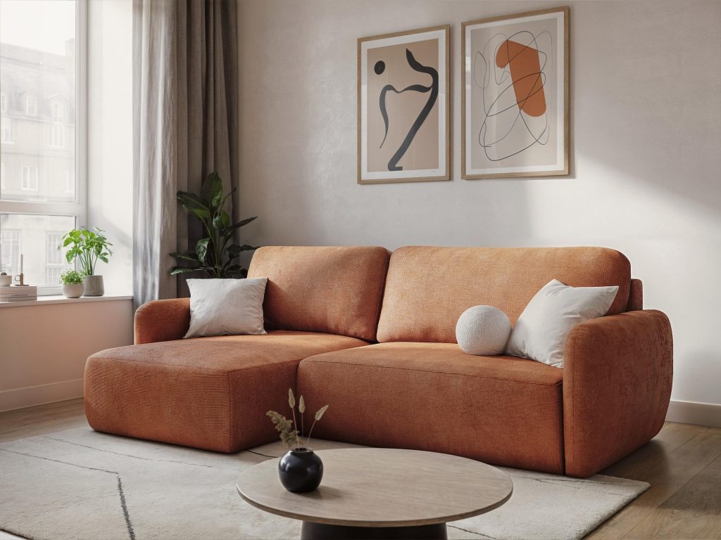 Corner Sofa with sleeping function Lilo - Right