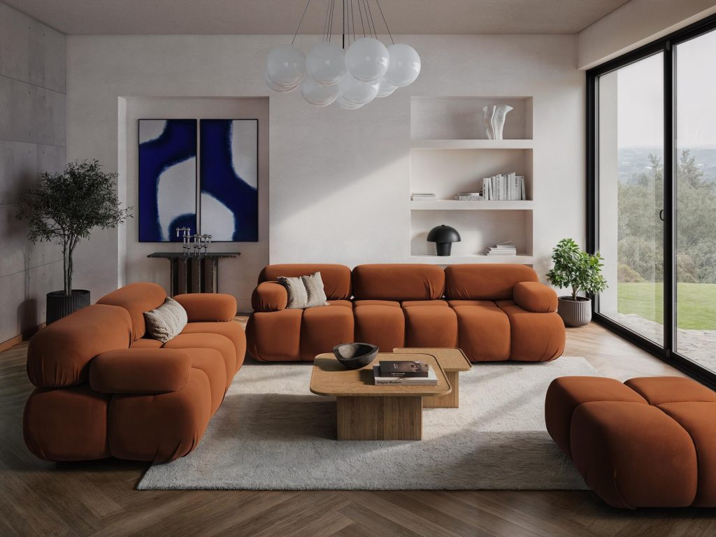 Modular sofa 2-seater Lokua