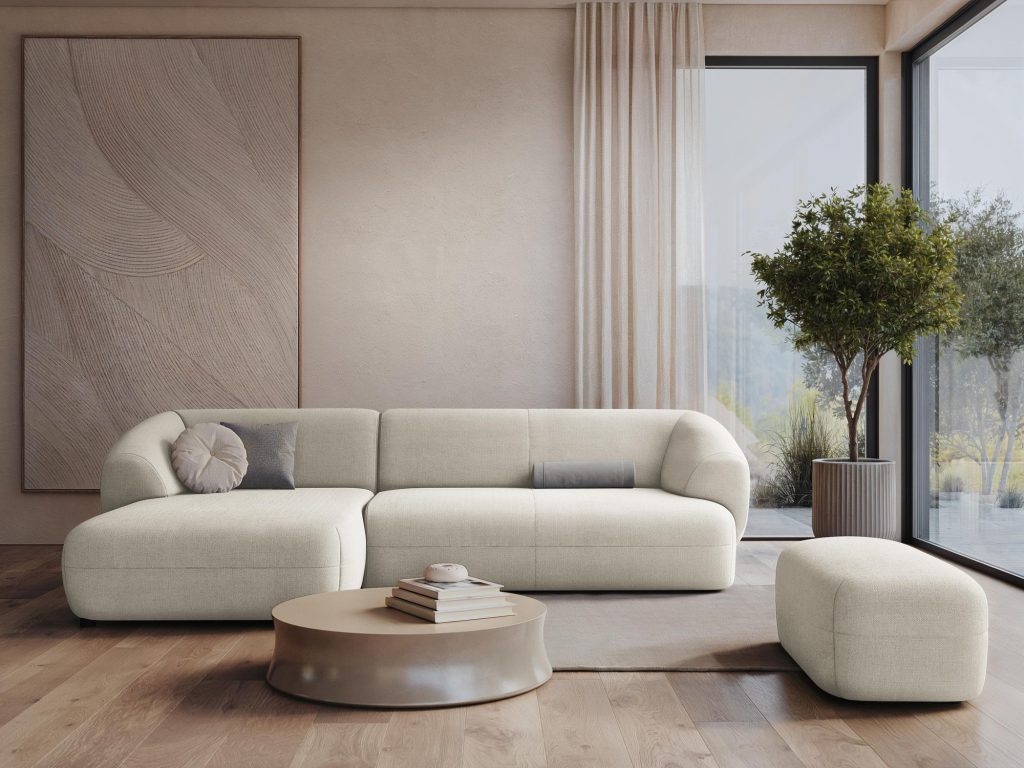 Sofa 3-seater Moana - Bluvel