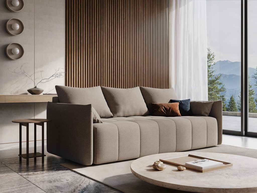 Panoramic Corner Sofa with sleeping function Moku