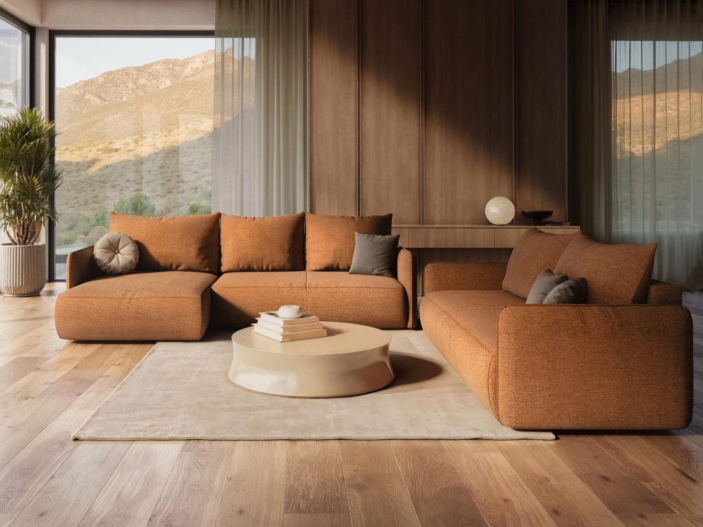 Corner Sofa with sleeping function Nanea - Right